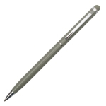 Długopis aluminiowy Touch Tip, szary