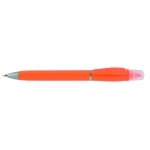 Plastikowy długopis z zakreślaczem 2-w-1 GUARDA
