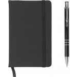 Zestaw upominkowy, notatnik ok. A6 i długopis - Zdjęcie