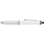 Długopis, touch pen, lampka LED, zatyczka - Zdjęcie