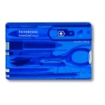 SwissCard Classic niebieski transparentny - Zdjęcie