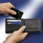 SwissCard Classic czarny transparentny