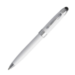 Długopis z touchpenem "Mini Colombes Blanc" - Zdjęcie