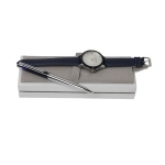 Zestaw CPBM406 - zegarek CMN406 "London Bleu" + długopis CST4064 "London Bleu"" - Zdjęcie