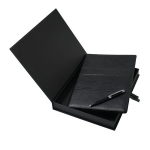 Zestaw LPBF459 - folder A4 LDF424 "Layer" + długopis LST4594 "Scribal Black" - Zdjęcie