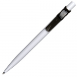 Długopis Easy, czarny/biały