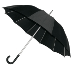 Elegancki parasol Basel, czarny - Zdjęcie