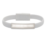 Bransoletka USB Bracelet, biały - Zdjęcie