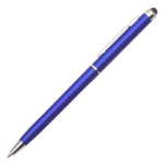 Długopis plastikowy Touch Point, niebieski - Zdjęcie