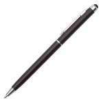 Długopis plastikowy Touch Point, czarny - Zdjęcie
