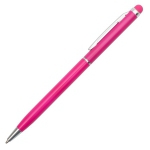 Długopis aluminiowy Touch Tip, magenta - Zdjęcie