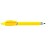 Plastikowy długopis z zakreślaczem 2-w-1 GUARDA - Zdjęcie