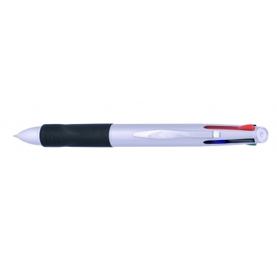 Plastikowy długopis z 4 wkładami SETUBAL