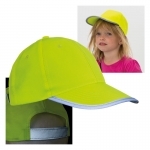 Dziecięca czapka odblaskowa z daszkiem SEATTLE - Zdjęcie