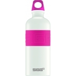 Butelka SIGG CYD Pure White Touch Pink 0,6l - Zdjęcie