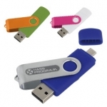 Pendrive z micro USB i USB (10023mc) 4GB - Zdjęcie