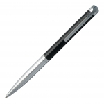 Ballpoint pen Sator Black and Chrome - Zdjęcie
