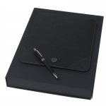 Zestaw LPBI554 - etui na iPad LEE537 Double Corner + długopis LST5544 Ruby Gun - Zdjęcie