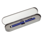 Długopis ze wskaźnikiem laserowym Supreme – 4 w 1, niebieski - Zdjęcie