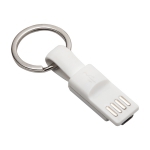 Brelok USB Hook Up, biały - Zdjęcie