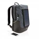 Plecak na laptopa 15,6` Swiss Peak Eclipse, ładowarka słoneczna 7W - Zdjęcie