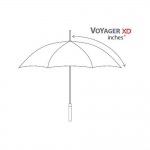 Sztormowy parasol automatyczny 30` Swiss Peak Tornado