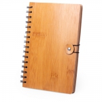 Bambusowy notatnik ok. A5 - Zdjęcie