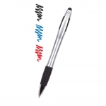 Długopis, touch pen, wielokolorowy wkład - Zdjęcie