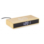 Zegar na biurko z ładowarką indukcyjną INDUCTO - Zdjęcie