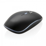 Bezprzewodowa mysz komputerowa z podświetleniem logotypu - Zdjęcie
