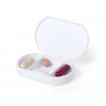 Antybakteryjny pojemnik na tabletki z 3 przegrodami - Zdjęcie