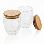 Zestaw szklanek z podwójnymi ściankami 250 ml, 2 szt. - Zdjęcie