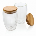 Zestaw szklanek z podwójnymi ściankami 350 ml, 2 szt. - Zdjęcie