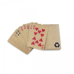 Karty do gry z papieru z recyklingu - Zdjęcie