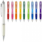 Długopis z kolorowym korpusem i uchwytem Nash - Zdjęcie