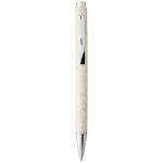 Długopis wciskany Tual ze słomy pszenicy - Zdjęcie