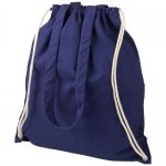 Plecak Eliza wykonany z bawełny o gramaturze 240 g/m² ze sznurkiem ściągającym