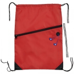 Plecak Oriole z zamkiem błyskawicznym i sznurkiem ściągającym
