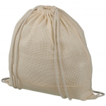Plecak Maine z siatki bawełnianej ze sznurkiem ściągającym - Zdjęcie