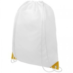 Plecak Oriole ściągany sznurkiem z kolorowymi rogami - Zdjęcie