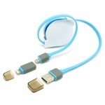 Zwijany kabel USB do transferu danych - Zdjęcie