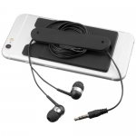 Słuchawki douszne z kablem i silikonowy portfel Wired - Zdjęcie