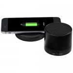 Głośnik Cosmic Bluetooth® z podkładką do ładowania bezprzewodowego - Zdjęcie