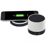 Głośnik Cosmic Bluetooth® z podkładką do ładowania bezprzewodowego - Zdjęcie