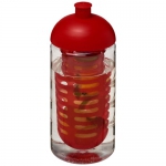 Bidon H2O Bop® o pojemności 500 ml z wypukłym wieczkiem z możliwościąprzyrządzania wody smakowej - Zdjęcie