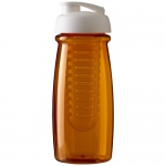 Bidon H2O Pulse® o pojemności 600 ml z wieczkiem zaciskowym zmożliwością przyrządzania wody smakowej