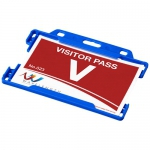 Uchwyt na plakietki Vega wykonany z tworzywa sztucznego - Zdjęcie