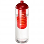 Butelka H2O Vibe z wypukłym wieczkiem o pojemności 850 ml i zaparzaczem - Zdjęcie