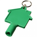Klucz do skrzynki licznika w kształcie domku Maximilian z brelokiem - Zdjęcie