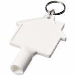 Klucz do skrzynki licznika w kształcie domku Maximilian z brelokiem - Zdjęcie